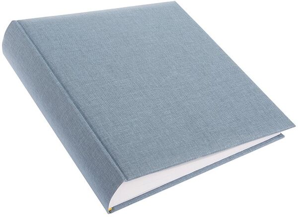 goldbuch Leinen Fotoalbum Summertime Trend 2 30x31cm 100 weiße Seiten  blau-grau