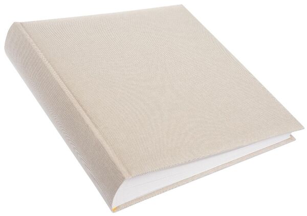 goldbuch Leinen Fotoalbum Summertime Trend 2 35x36cm 100 weiße Seiten  beige