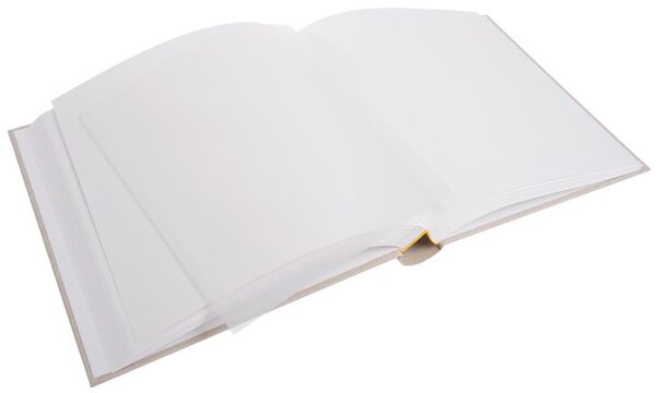 goldbuch Leinen Fotoalbum Summertime Trend 2 35x36cm 100 weiße Seiten  beige