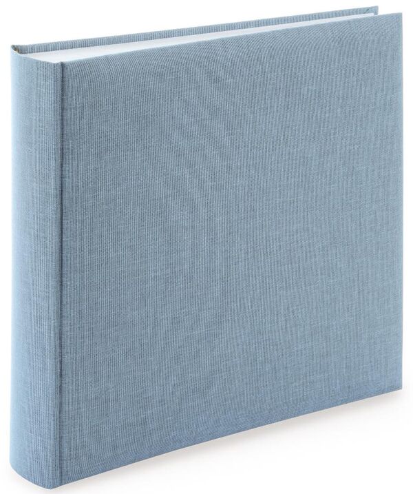 goldbuch Leinen Fotoalbum Summertime Trend 2 35x36cm 100 weiße Seiten  Blau-Grau