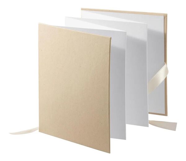 goldbuch Leporello Bella Vista Trend 15,5x19 für 10 Fotos  braun