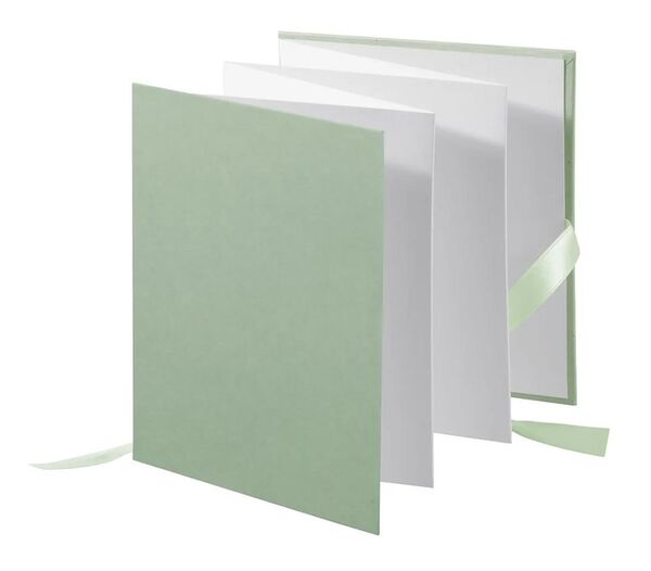 goldbuch Leporello Bella Vista Trend 15,5x19 für 10 Fotos  Eukalyptus