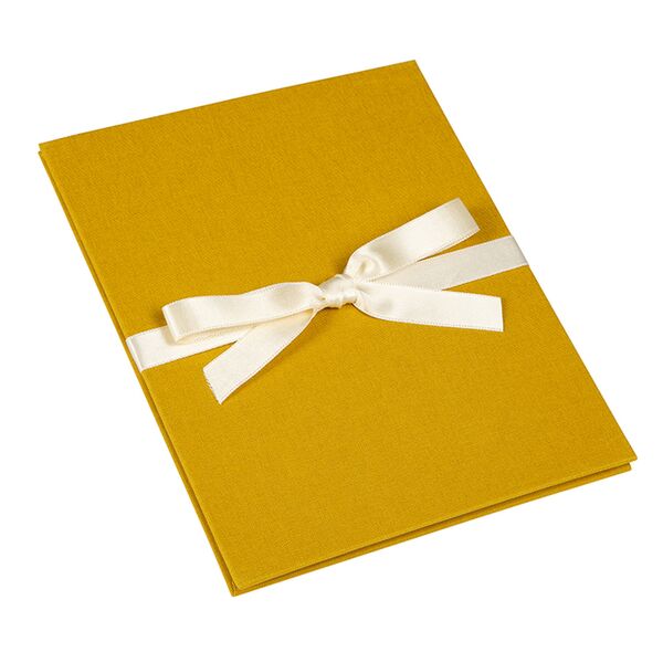 goldbuch Leporello Bella Vista Trend 15,5x19 für 10 Fotos  senf