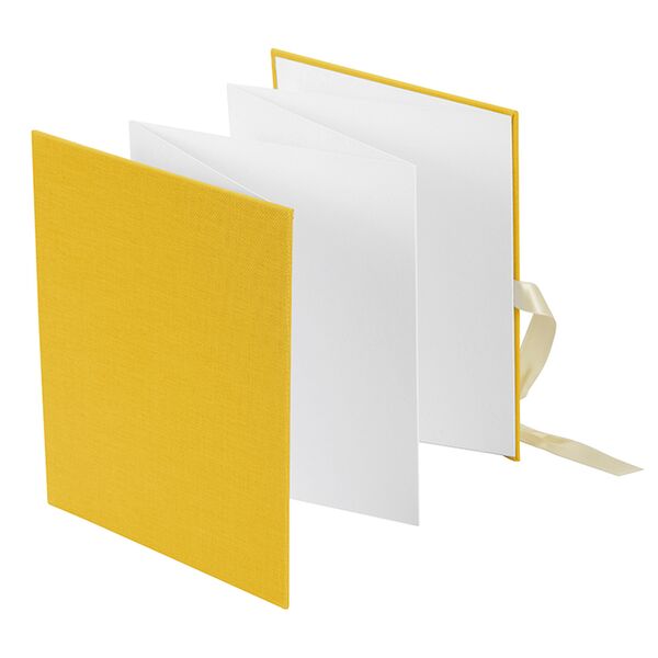 goldbuch Leporello Bella Vista Trend 15,5x19 für 10 Fotos  senf