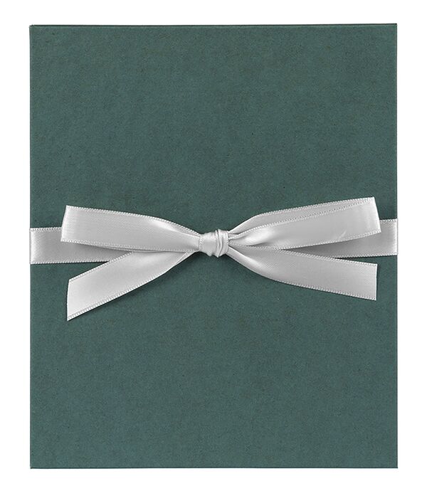 goldbuch Leporello Bella Vista Trend 15,5x19 für 10 Fotos Hanf-Papeterie  Midnight Green