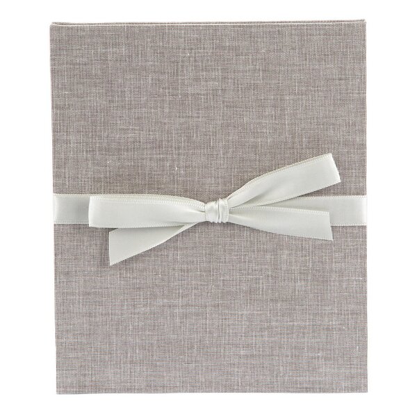 goldbuch Leporello Summertime Trend 13x18 10 schwarze Seiten  grau