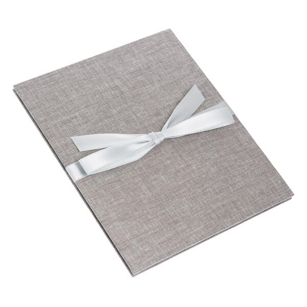 goldbuch Leporello Summertime Trend 13x18 10 schwarze Seiten  grau