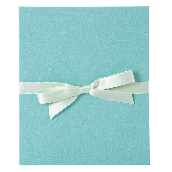 goldbuch Leporello Summertime Trend 13x18 10 schwarze Seiten  aqua