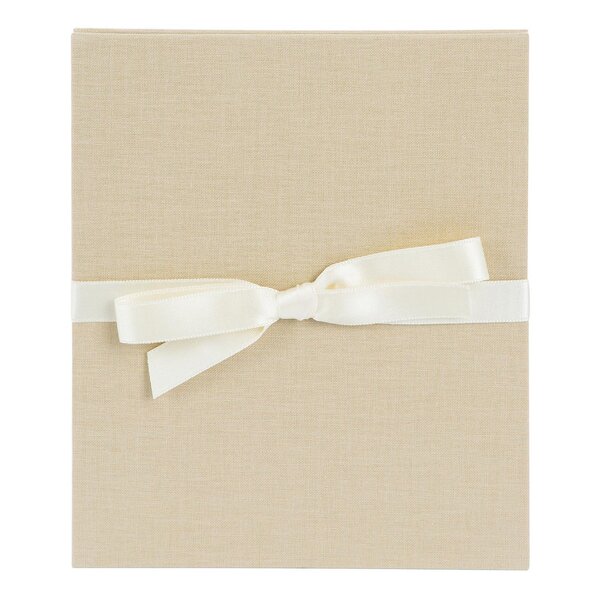 goldbuch Leporello Summertime Trend 13x18 10 schwarze Seiten  sand