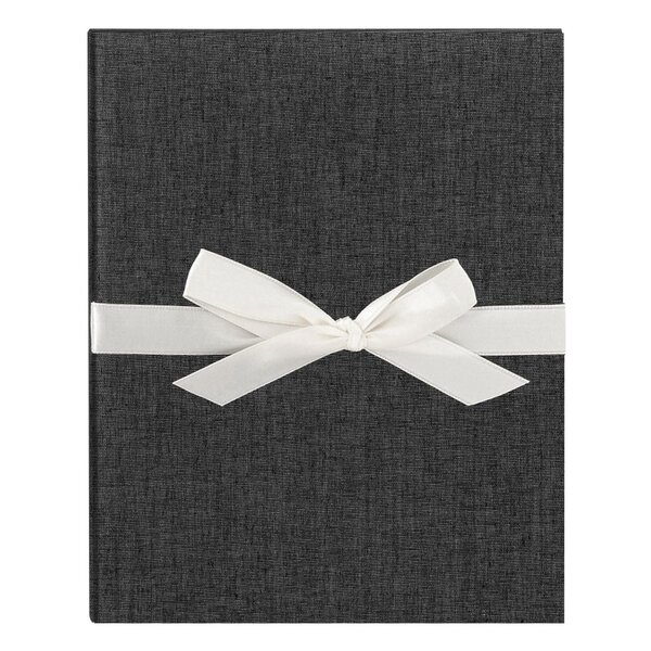 goldbuch Leporello Summertime Trend 13x18 10 schwarze Seiten  anthrazit