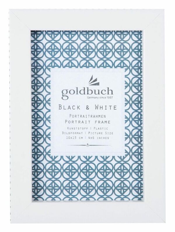 goldbuch Rahmen Black&White net Fresh 10/15  Bild Format 178x24x128 mm  Black&White