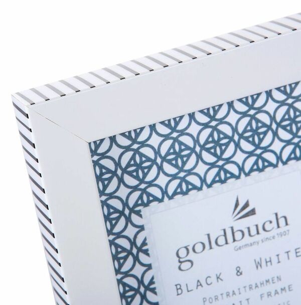 goldbuch Rahmen Black&White net Fresh 10/15  Bild Format 178x24x128 mm  Black&White