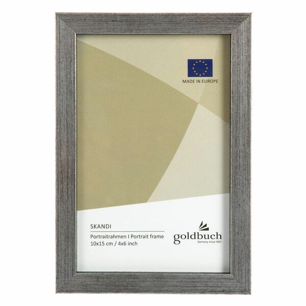 goldbuch Rahmen Skandi  10x15 cm silber