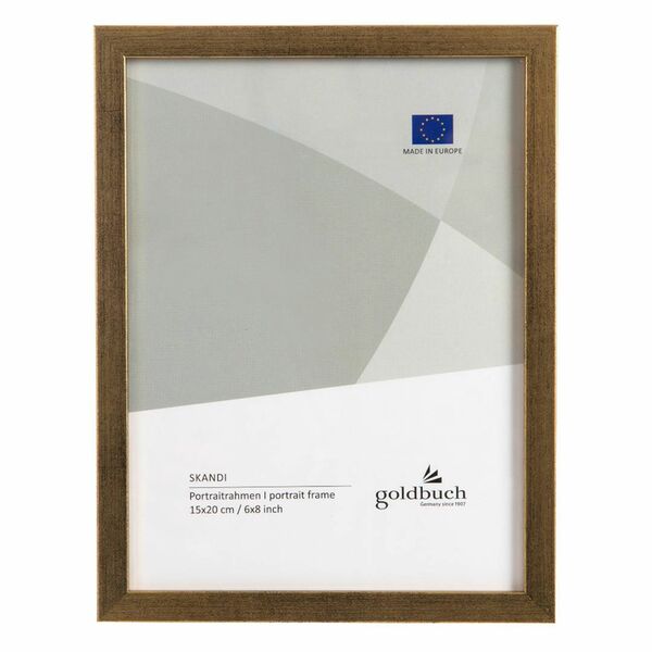 goldbuch Rahmen Skandi  15x20 cm gold