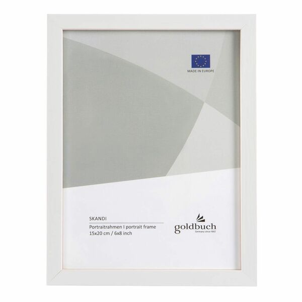 goldbuch Rahmen Skandi  15x20 cm weiß