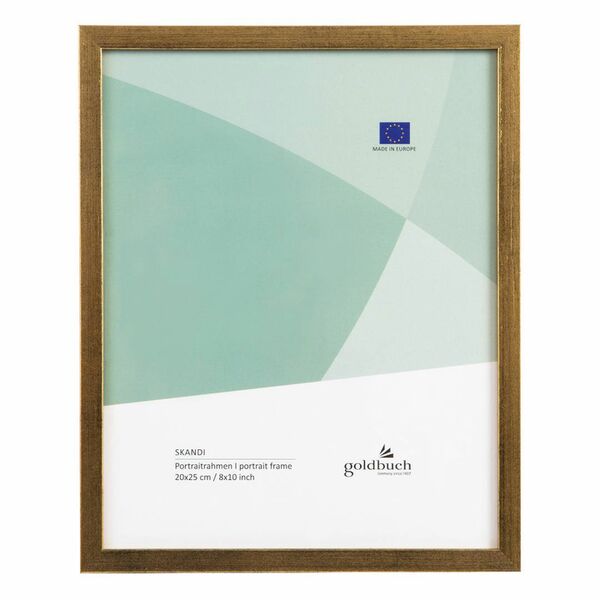 goldbuch Rahmen Skandi  20x25 cm gold