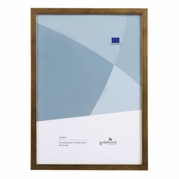 goldbuch Rahmen Skandi  DIN A4 gold