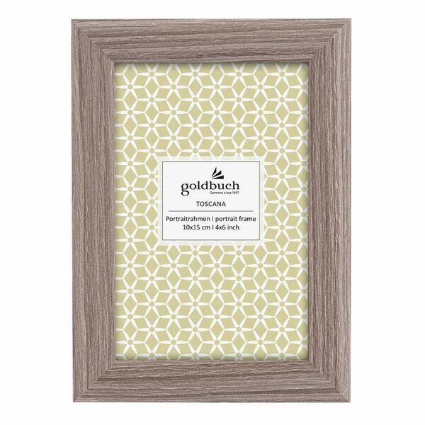 goldbuch Rahmen Toscana  10x15 cm grau