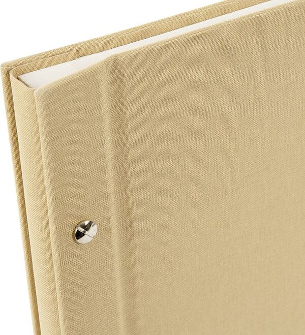 goldbuch Schraubalbum Bella Vista 30x25 40 weiße Seiten  beige