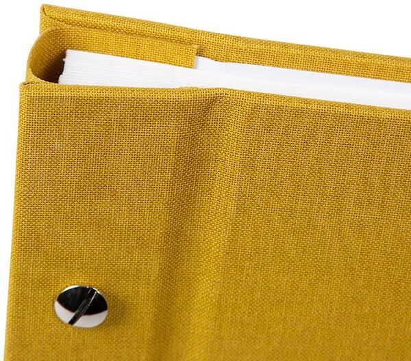 goldbuch Schraubalbum Bella Vista 30x25 40 weiße Seiten  senf