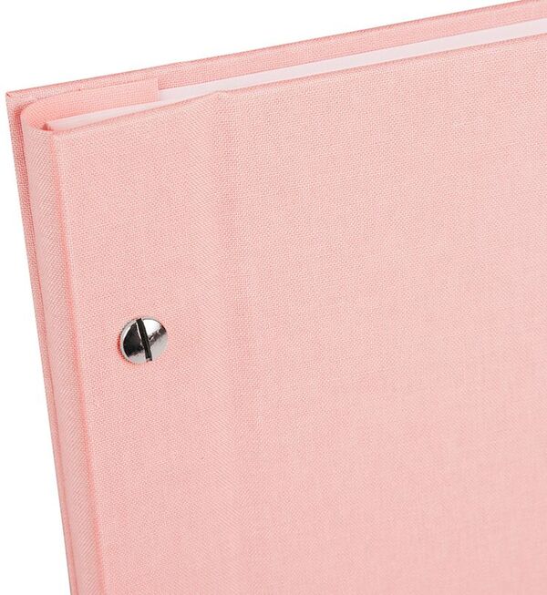 goldbuch Schraubalbum Bella Vista 30x25 40 weiße Seiten  rose