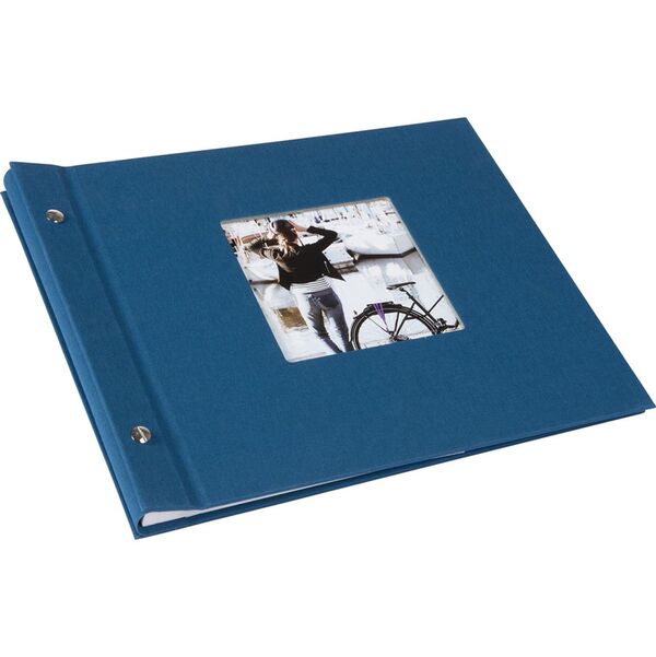 goldbuch Schraubalbum Bella Vista 30x25 40 weiße Seiten  petrol