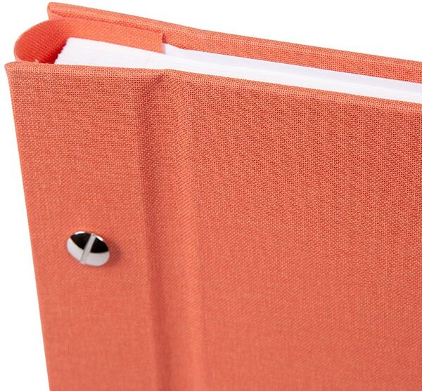 goldbuch Schraubalbum Bella Vista 30x25 40 weiße Seiten  lachs