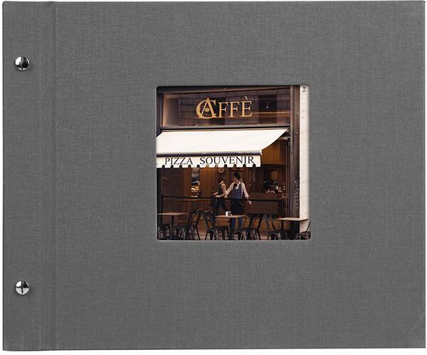 goldbuch Schraubalbum Bella Vista 30x25 40 weiße Seiten  grau