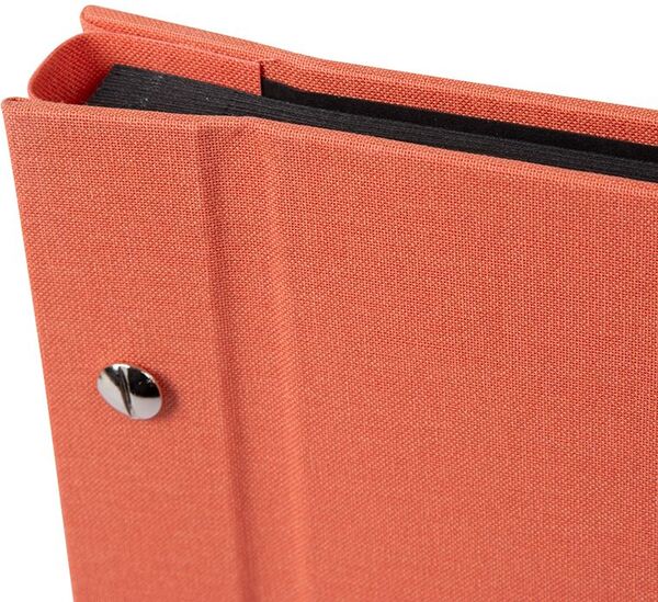 goldbuch Schraubalbum Bella Vista 30x25 40 schwarze Seiten  lachs 1 Stück