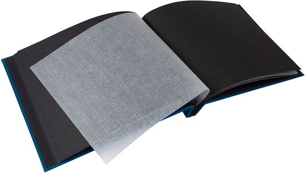 goldbuch Schraubalbum Bella Vista 30x25 40 schwarze Seiten  petrol 1 Stück