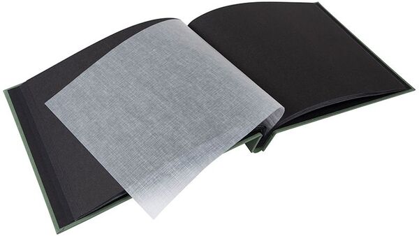 goldbuch Schraubalbum Bella Vista 30x25 40 schwarze Seiten  Artischocke 1 Stück