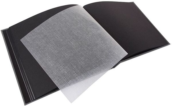 goldbuch Schraubalbum Bella Vista 30x25 40 schwarze Seiten  grau 1 Stück