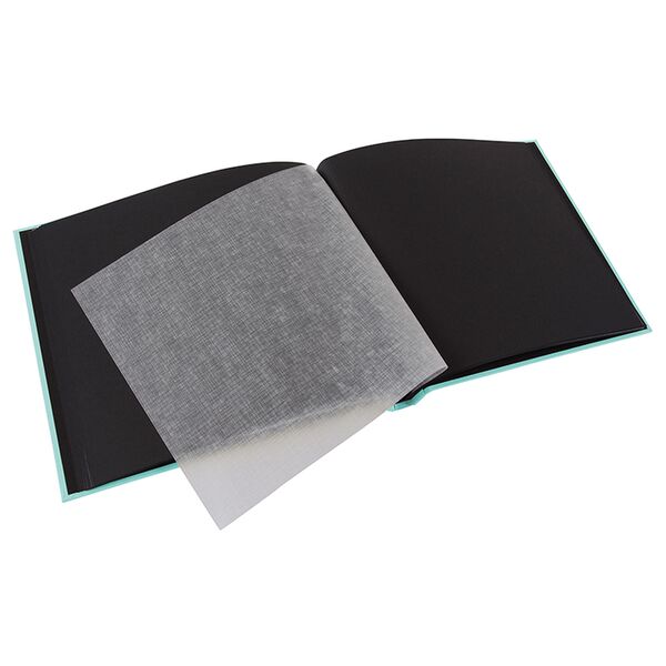 goldbuch Schraubalbum Bella Vista 30x25 40 schwarze Seiten  aqua 1 Stück