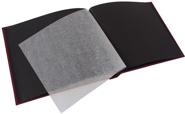 goldbuch Schraubalbum Bella Vista 30x25 40 schwarze Seiten  bordeaux 1 Stück