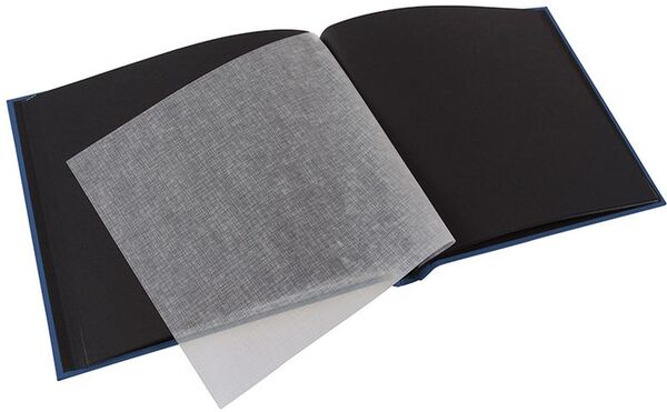 goldbuch Schraubalbum Bella Vista 30x25 40 schwarze Seiten  blau 1 Stück