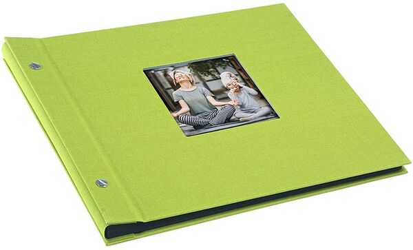 goldbuch Schraubalbum Bella Vista 30x25 40 schwarze Seiten  grün 1 Stück