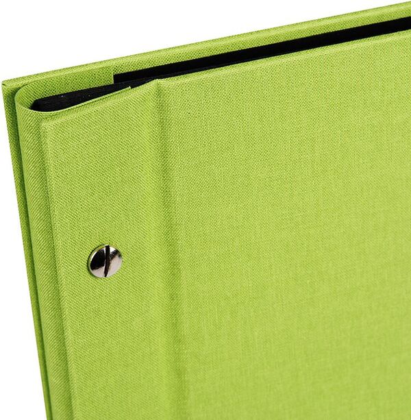 goldbuch Schraubalbum Bella Vista 30x25 40 schwarze Seiten  grün 1 Stück