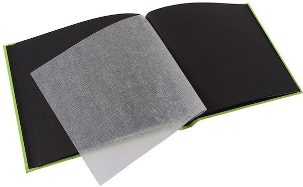 goldbuch Schraubalbum Bella Vista 30x25 40 schwarze Seiten  grün 1 Stück