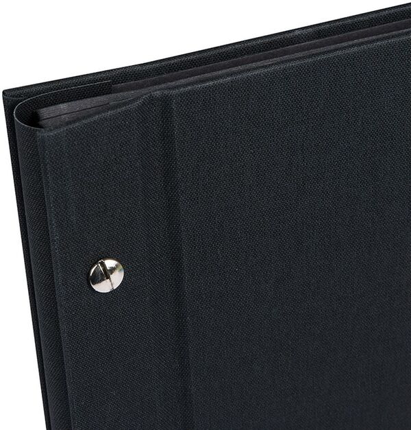 goldbuch Schraubalbum Bella Vista 30x25 40 schwarze Seiten  schwarz 1 Stück