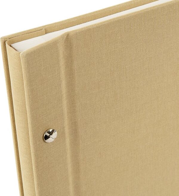 goldbuch Schraubalbum Bella Vista 39x31 40 weiße Seiten  Beige