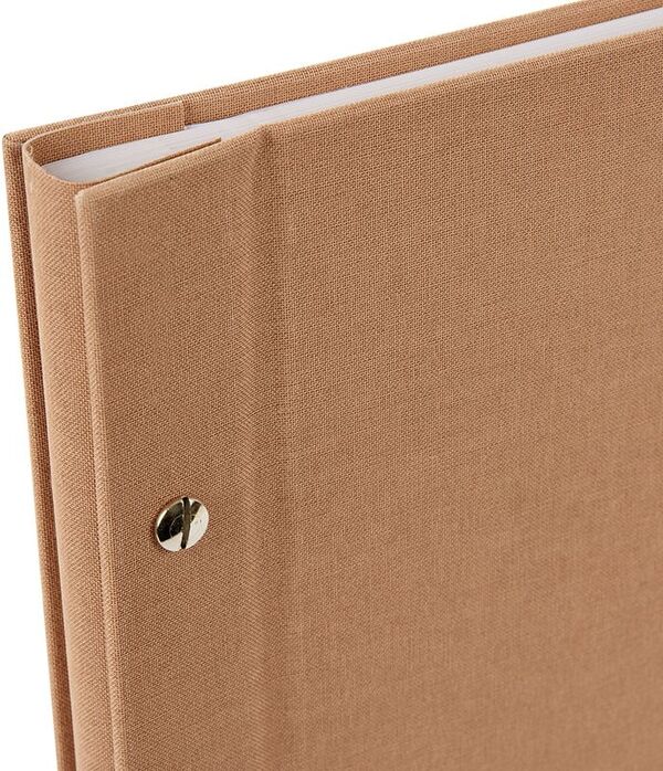 goldbuch Schraubalbum Bella Vista 39x31 40 weiße Seiten  haselnuss