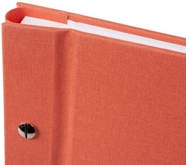 goldbuch Schraubalbum Bella Vista 39x31 40 weiße Seiten  lachs