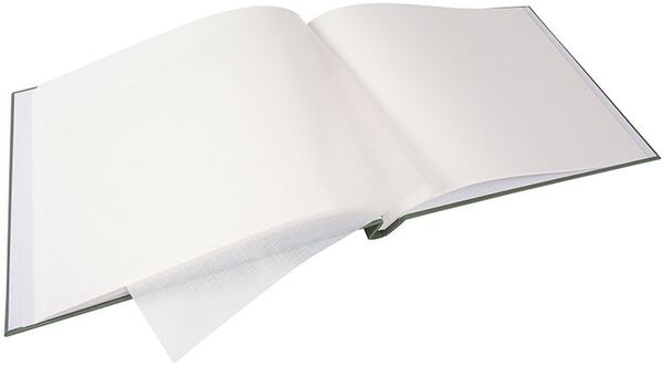 goldbuch Schraubalbum Bella Vista 39x31 40 weiße Seiten  Artischocke