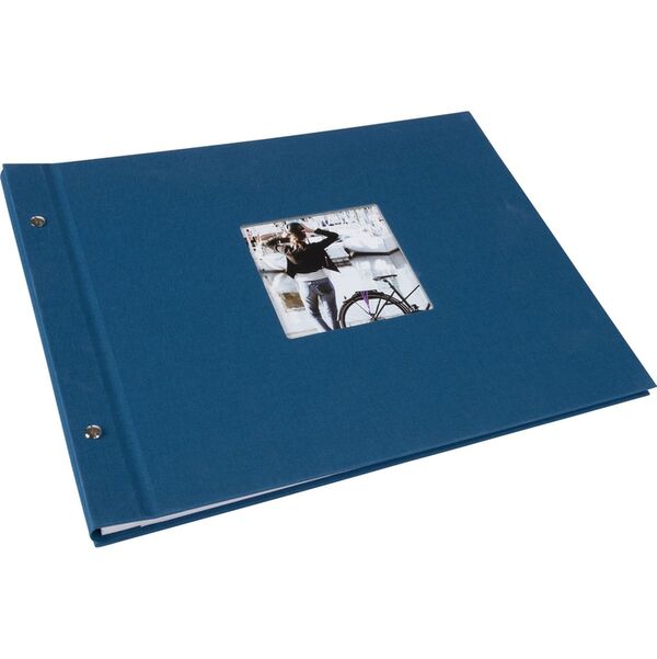 goldbuch Schraubalbum Bella Vista 39x31 40 weiße Seiten  petrol