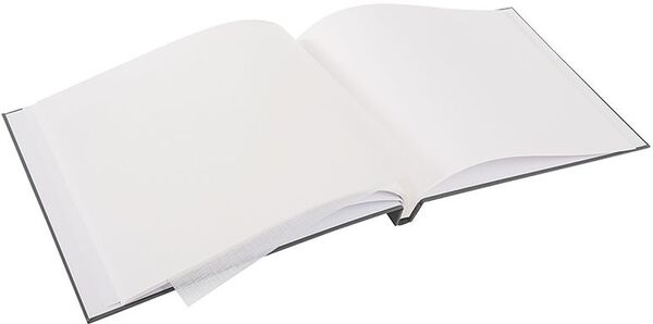 goldbuch Schraubalbum Bella Vista 39x31 40 weiße Seiten  grau