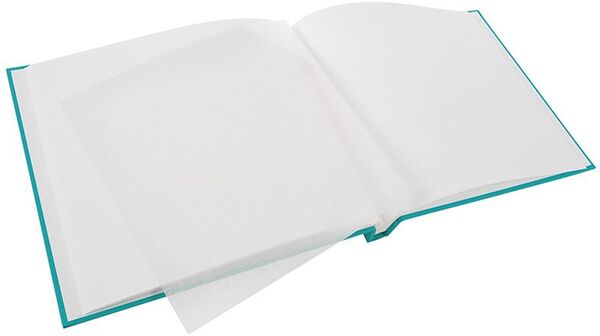 goldbuch Schraubalbum Bella Vista 39x31 40 weiße Seiten  türkis