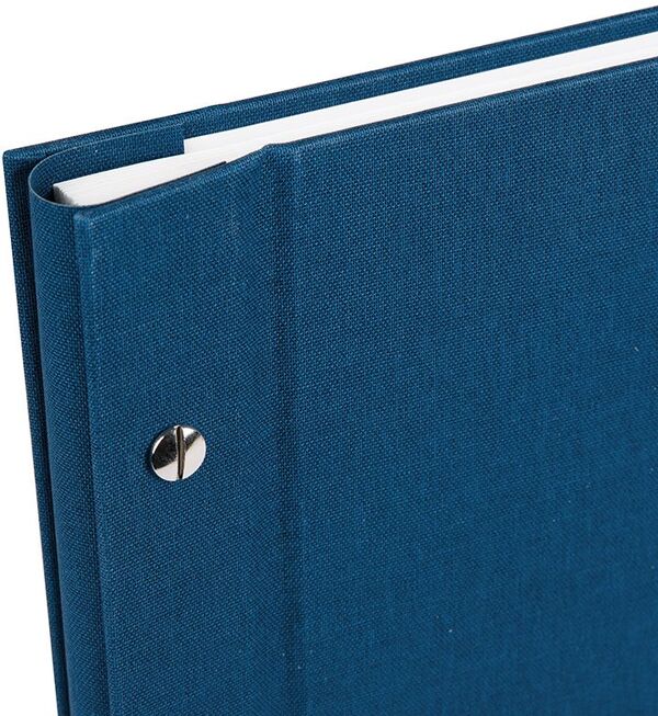 goldbuch Schraubalbum Bella Vista 39x31 40 weiße Seiten  blau