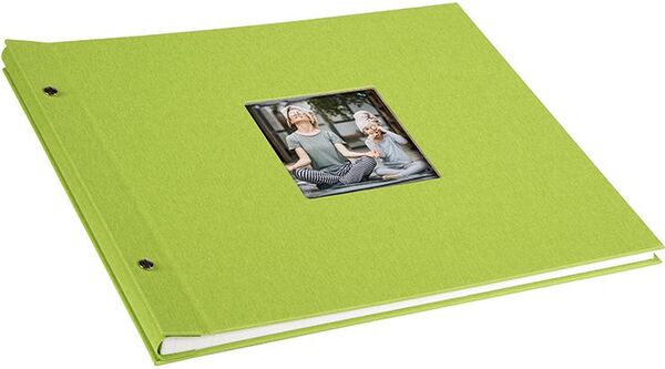 goldbuch Schraubalbum Bella Vista 39x31 40 weiße Seiten  grün