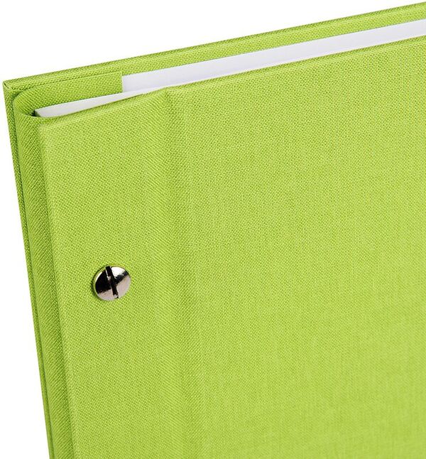 goldbuch Schraubalbum Bella Vista 39x31 40 weiße Seiten  grün