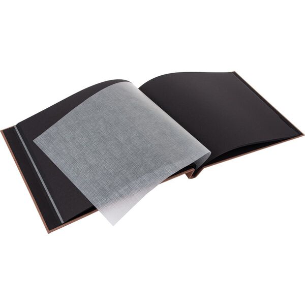 goldbuch Schraubalbum Bella Vista 39x31 40 schwarze Seiten  haselnuss